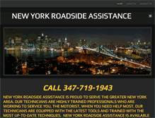 Tablet Screenshot of newyorkroadsideassistance.com